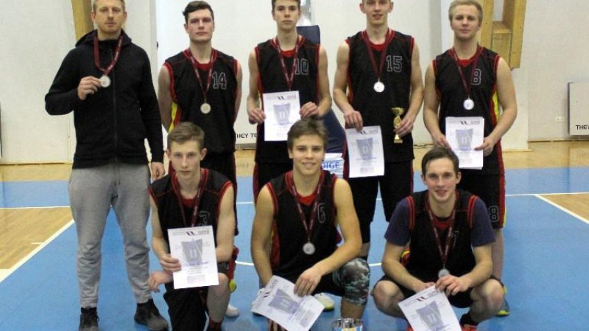 2.vieta Latvijas Republikas sacensībās basketbolā Saldū 2018