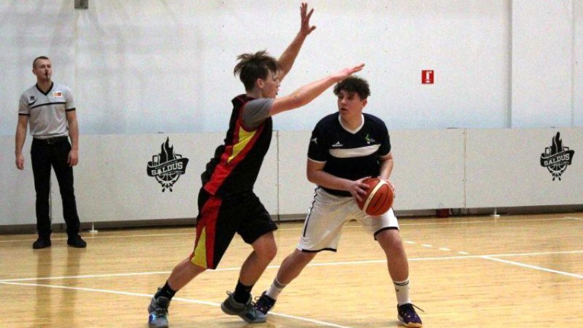 1. vieta Latvijā AMI sacensībās basketbolā