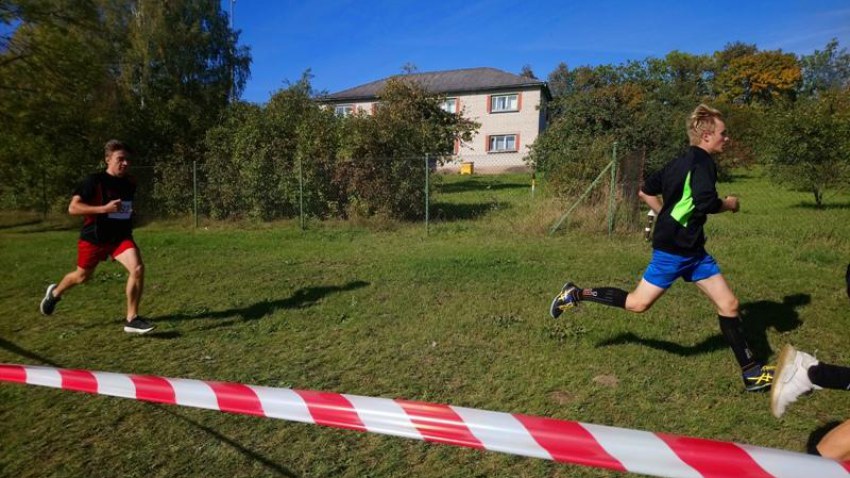 2.vieta sk ami sacenīsbās krosā, rudens 2019