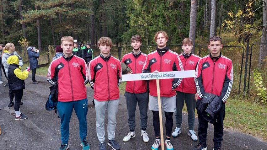 1.vieta Latvijas republikas sacensībās krosā 2022