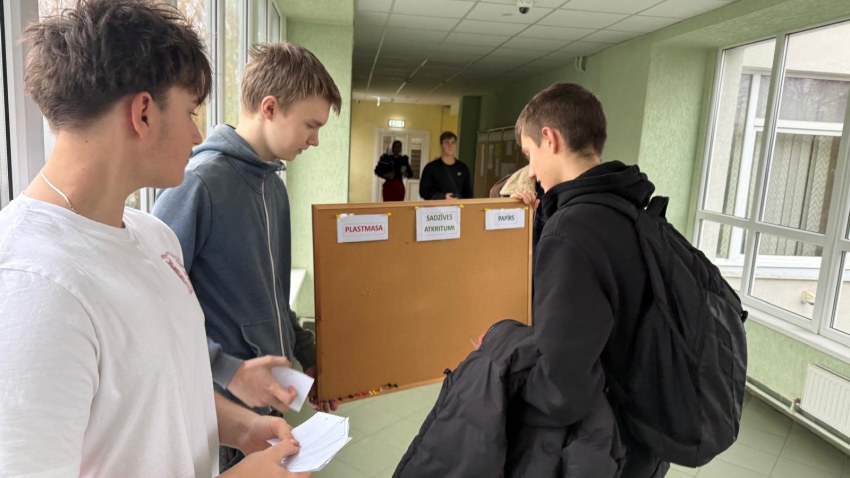 Rīgas Tehniskajā koledžā norisinājās Ekoskolu Rīcības dienas.