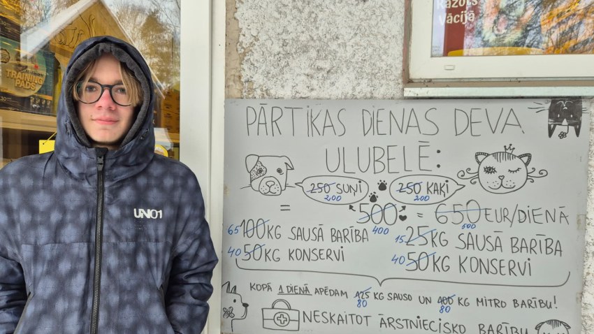 Audzēkņu viesošanās dzīvnieku patversmē Ulubelē