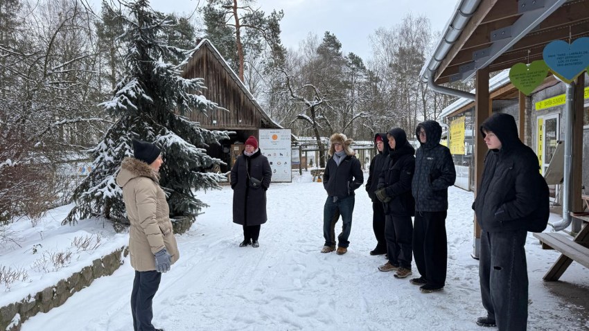 Audzēkņu viesošanās dzīvnieku patversmē Ulubelē