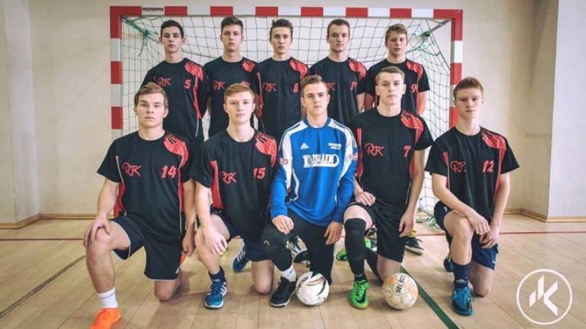 RTK izlases dalība - Rīgas skolu telpu futbola kausā 2017