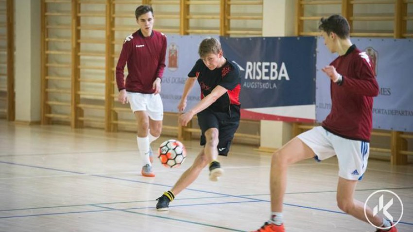 RTK izlases dalība - Rīgas skolu telpu futbola kausā 2017