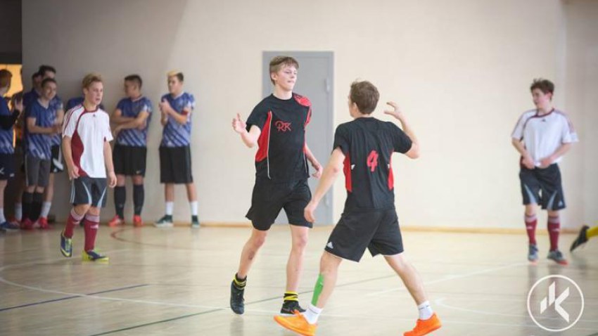 RTK izlases dalība - Rīgas skolu telpu futbola kausā 2017