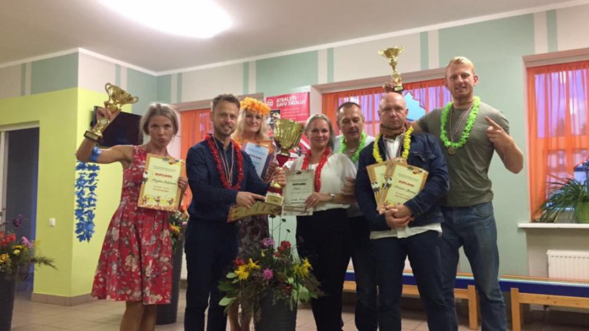 1.vieta profesinālās izglītības darbinieku sporta spēlēs Kandavā 2017
