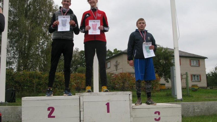 1.vieta vieglatlētikā 2017