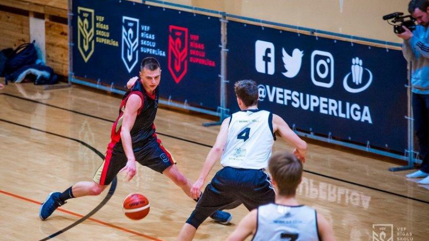 RTK basketbola komandas dalība VEF Rīgas skolu superlīgā