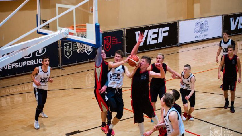 RTK basketbola komandas dalība VEF Rīgas skolu superlīgā