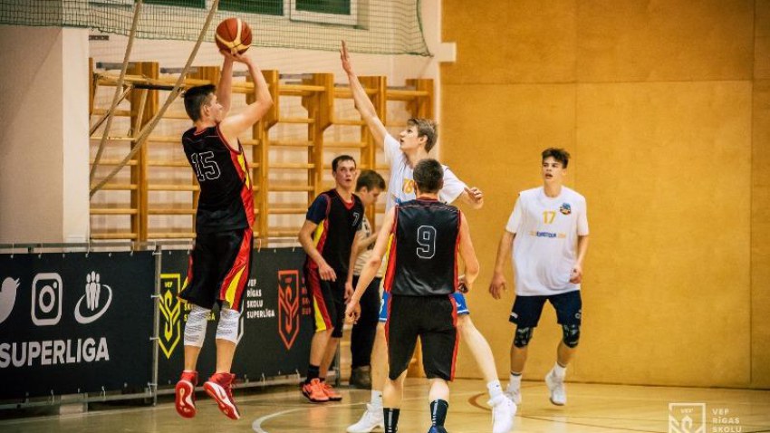 RTK basketbola komandas dalība VEF Rīgas skolu superlīgā
