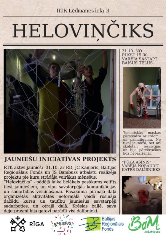 Audzēkņu padomes rīkotie pasākumi
